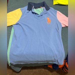 Colorful Polo Collared Shirt
